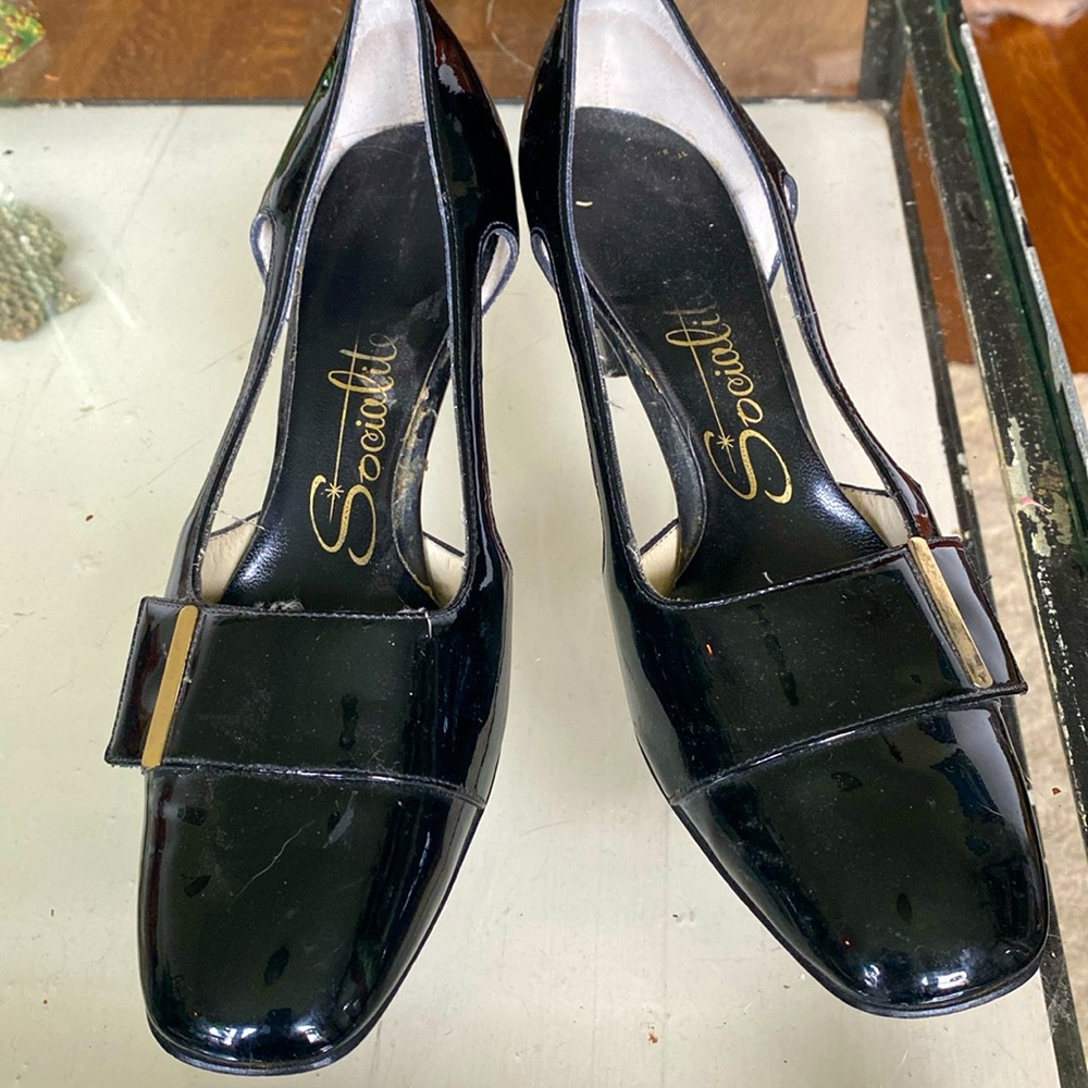 Vintage Socialite ✨ Patent Leather Heels
